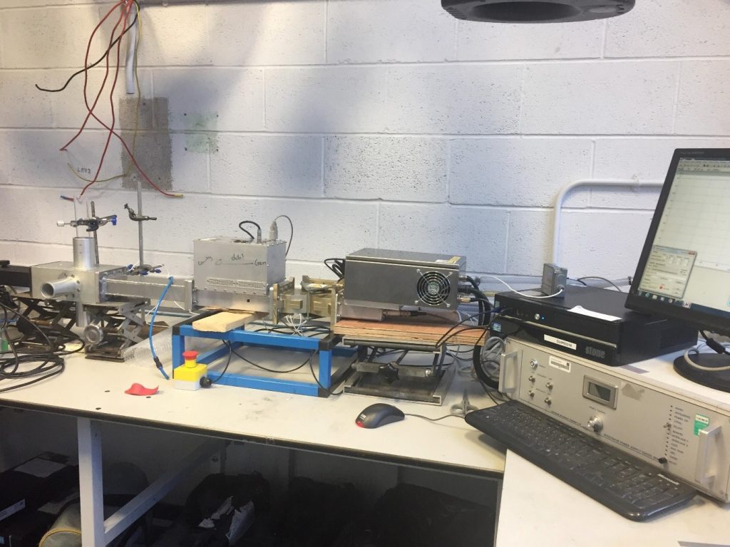 Figure 1: Microwave furnace used at the University of Nottingham